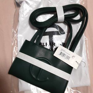 Telfar small Olive Shopping Bag
